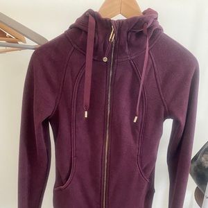 Lulu Lemon zip up hoodie
